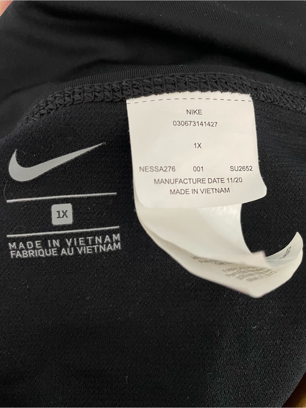Nike Essentials High Rise Swim Bikini Bottom Plus Size 1X - Picture 6 of 6
